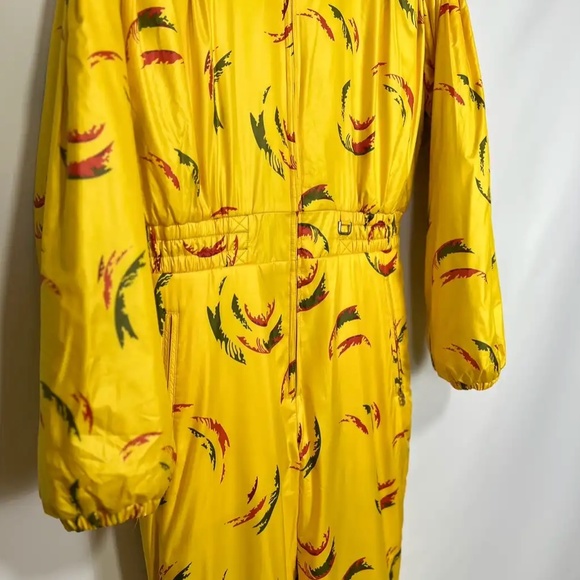 Rare Vintage Bogner Ski Suit One Piece Reversible Yellow/Green EU 38 US 6 - Picture 5 of 13